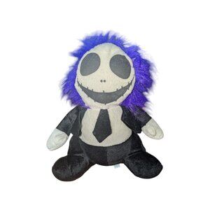 Tony Toy Puli International 12" Plush Toy Purple Hair Skeleton Black Suit Tie